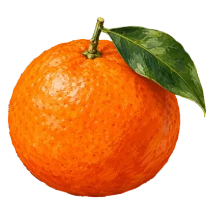 Мандарин, символ mikan